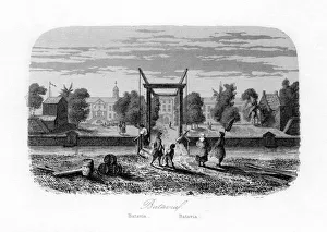 Batavia (Jakarta), Indonesia, c1840.Artist: N Remond Batavia (Jakarta), Indonesia, c1840.Artist: N Remond