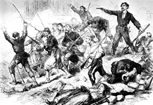 The last battle of the Communards May 1871, Paris Commune The last battle of the Communards May 1871, Paris Commune