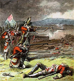 Battle Of Culloden Gallery: The Battle of Culloden, 1746, (c1850s)