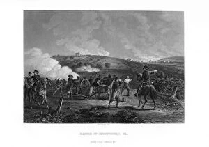 Battle of Gettysburg, Pennsylvania, 1st July to 3rd July 1863 (1862-1867).Artist: John R Chapin