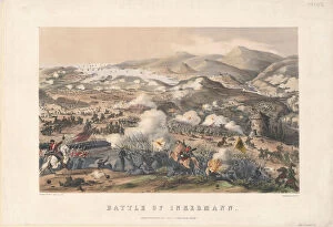 Battle Of Inkerman Gallery: The Battle of Inkerman on November 5, 1854, 1854. Artist: Packer, Thomas (active ca