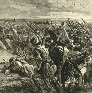 The Battle of Marathon, 1890. Creator: Unknown The Battle of Marathon, 1890. Creator: Unknown
