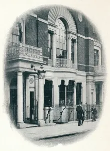 The bay window, Boodles Club, London, c1900 (1901) The bay window, Boodles Club, London, c1900 (1901)