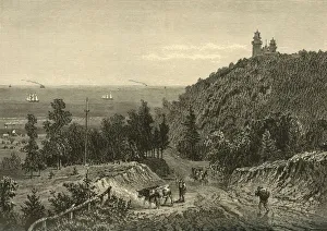 Beacon Hill, Neversink Highlands, 1872. Creator: John Filmer Beacon Hill, Neversink Highlands, 1872. Creator: John Filmer