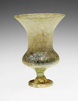 Beaker or Goblet, 2nd-3rd century. Creator: Unknown Beaker or Goblet, 2nd-3rd century. Creator: Unknown
