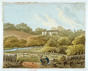 Beckenham Place and grounds, Beckenham, Kent, c1790 Beckenham Place and grounds, Beckenham, Kent, c1790