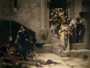 Jose Gallery: The Bell of Huesca, oil Painting, 1880