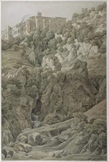The Benedictine Convent of Santa Scholastica near Subiaco in the Sabine Mountains, 1797 The Benedictine Convent of Santa Scholastica near Subiaco in the Sabine Mountains, 1797
