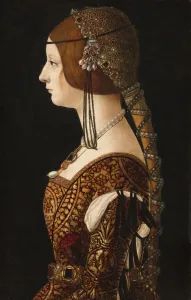 Bianca Maria Sforza, probably 1493. Creator: Ambrogio de Predis Bianca Maria Sforza, probably 1493. Creator: Ambrogio de Predis