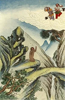 The Birth of the Monkey, 1922. Creator: Unknown The Birth of the Monkey, 1922. Creator: Unknown