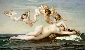 Venus Gallery: The Birth of Venus, 1875. Creator: Alexandre Cabanel