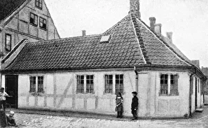 The birthplace of Hans Andersen, Odense, Denmark, c1920. Artist: Unknown The birthplace of Hans Andersen, Odense, Denmark, c1920. Artist: Unknown