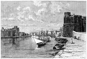 Bizerta, viewed from the Kasbah, c1890. Artist: Bertrand Bizerta, viewed from the Kasbah, c1890. Artist: Bertrand