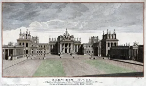 Blenheim House, Woodstock, Oxfordshire.Artist: Mynde Blenheim House, Woodstock, Oxfordshire.Artist: Mynde