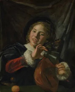Boy with a Lute, ca. 1625. Creator: Frans Hals Boy with a Lute, ca. 1625. Creator: Frans Hals