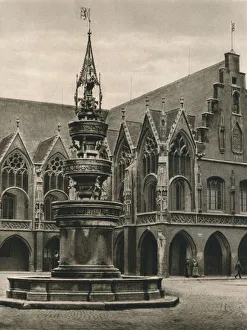 Braunschweig, Town-hall of the old city, 1931. Artist: Kurt Hielscher Braunschweig, Town-hall of the old city, 1931. Artist: Kurt Hielscher