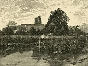 Heritage Images Print of Bray Church, 1898