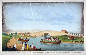 Bridge over the Grand Union Canal, Bayswater, London, 1801 Bridge over the Grand Union Canal, Bayswater, London, 1801