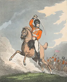 Bridle Arm Protect, September 1, 1798., September 1, 1798. Creator: Thomas Rowlandson Bridle Arm Protect, September 1, 1798., September 1, 1798. Creator: Thomas Rowlandson