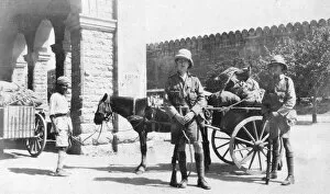 Images Dated 15th October 2007: British army transport, Agra, India, 1916-1917