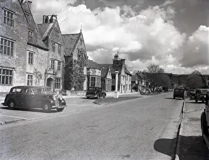 Black And White Images UK Prints: Broadway, Worcestershire, c1955. Creator: Arthur Charles Kirby Ware