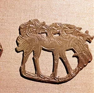 Bronze Plaque, Kama River Tribes Mircaulous Image of Wilde Beast Bronze Plaque, Kama River Tribes Mircaulous Image of Wilde Beast