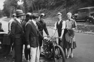 Brough Superior, Le Vack, Montlhery 1924. Creator: Unknown Brough Superior, Le Vack, Montlhery 1924. Creator: Unknown