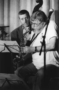Prints of Bud Shank, Peterborough, Cambridgeshire, 1995 Peterborough Prints: Bud Shank Print, Peterborough 1995
