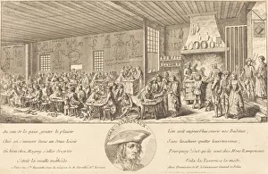 Cabaret of Ramponaux, c. 1760. Creator: Unknown