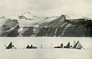 South Pole Gallery: Camp Under The Wild Range, 20 December 1911, (1913). Artist: Robert Falcon Scott