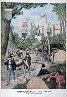 The Canadian pavilion at the Universal Exhibition of 1900, Paris, 1900 The Canadian pavilion at the Universal Exhibition of 1900, Paris, 1900