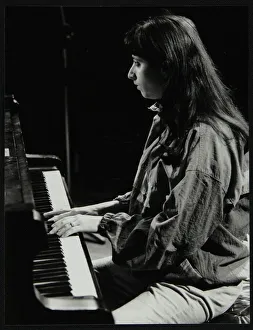 Canadian pianist Renee Rosnes playing at the Hertfordshire Jazz Festival, St Albans, 1993 Canadian pianist Renee Rosnes playing at the Hertfordshire Jazz Festival, St Albans, 1993