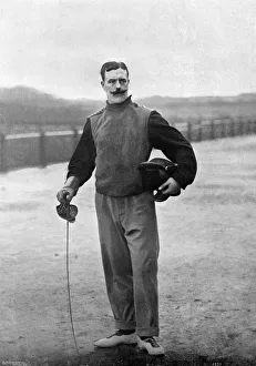 Captain Walter Edgeworth-Johnstone of the Royal Irish Regiment, Aldershot, Hampshire Captain Walter Edgeworth-Johnstone of the Royal Irish Regiment, Aldershot, Hampshire