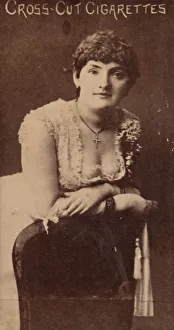Card Number 98, Miss Woodsworth, from the Actors and Actresses series (N145-2) issued by Card Number 98, Miss Woodsworth, from the Actors and Actresses series (N145-2) issued by