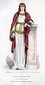 Carolingian queen, 7th-10th century (1882-1884) Carolingian queen, 7th-10th century (1882-1884)