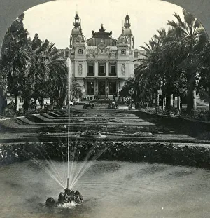 The Casino, Monte-Carlo, Monaco, 1900. Creator: Unknown The Casino, Monte-Carlo, Monaco, 1900. Creator: Unknown