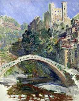 Monet Gallery: The Castle of Dolceacqua, 1884