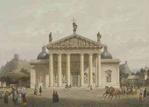 The Cathedral Basilica of St Stanislaus and St Ladislaus of Vilnius, 1847 The Cathedral Basilica of St Stanislaus and St Ladislaus of Vilnius, 1847
