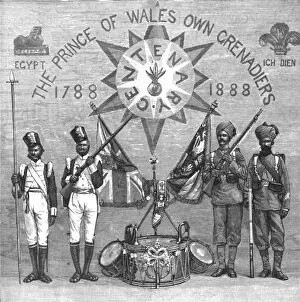 Celebrating the Centenary of 2nd (The Prince of Wales Own) Bombay Grenadiers, at Poonah, 1888. Creator: Unknown