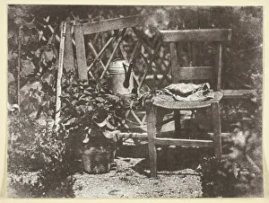 Chaise dans un Jardin, 1842/50, printed 1965. Creator: Hippolyte Bayard Chaise dans un Jardin, 1842/50, printed 1965. Creator: Hippolyte Bayard