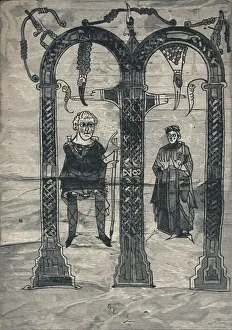 Charles The Great and His Wife, after the Earliest Portrait, c775, (1907) Charles The Great and His Wife, after the Earliest Portrait, c775, (1907)