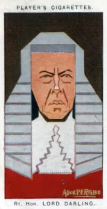 Charles John Darling, 1st Baron Darling, British judge, 1926. Artist: Alick P F Ritchie Charles John Darling, 1st Baron Darling, British judge, 1926. Artist: Alick P F Ritchie