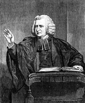 Cleric Gallery: Charles Wesley, 18th century English preacher and hymn writer