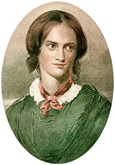 Charlotte Bronte (1816-1855), English novelist, 1908-1909 Charlotte Bronte (1816-1855), English novelist, 1908-1909
