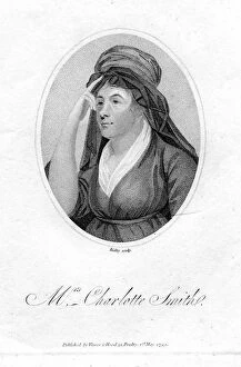 Images Dated 21st August 2007: Charlotte Turner Smith (1749-1806), English poet and novelist, 19th century.Artist: Ridley