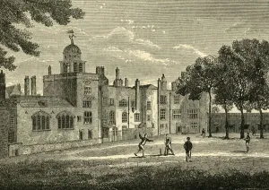 Charterhouse - The Quadrangle, c1872. Creator: Unknown Charterhouse - The Quadrangle, c1872. Creator: Unknown