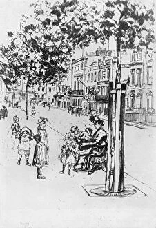 Images Dated 20th May 2006: Chelsea Children, 1913.Artist: Theodore Roussel