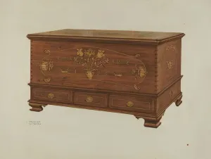 Chest, c. 1938. Creator: Frances Lichten Chest, c. 1938. Creator: Frances Lichten