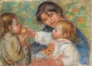 Child with an Apple (Gabrielle, Jean Renoir and a Little Girl), c. 1895 Child with an Apple (Gabrielle, Jean Renoir and a Little Girl), c. 1895
