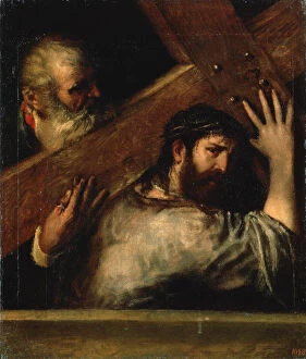 Neck Collection: Christ Carrying the Cross, 1560s. Artist: Titian